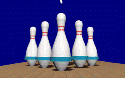 Bowling animations